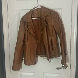 Max Studio Faux Leather Jacket